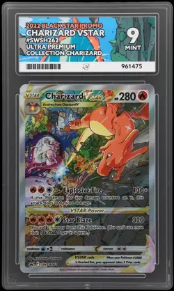 Charizard VSTAR SWSH262 Ultra Premium Collection Promo Pokemon Card Ace 9 Mint - Image 1