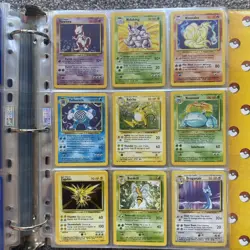 Pokemon Card Bundle Binder Mega Collection Complete Base Set, Base Set 2 + More - Image 3
