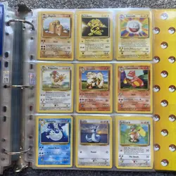 Pokemon Card Bundle Binder Mega Collection Complete Base Set, Base Set 2 + More - Image 4