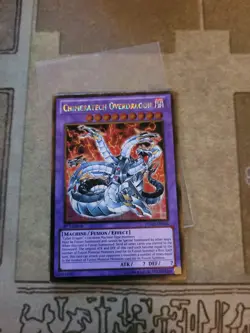 YUGIOH CHIMERATECH OVERDRAGON PGLD-EN056 GOLD 1ST ED NM - Image 2