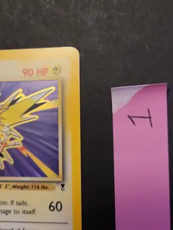 Pokemon TCG Zapdos 2002 Legendary Collection Holo Rare Card 19/110 - Image 3