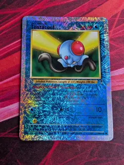 #2 Tentacool 96/110 Legendary Collection 2002 Reverse Holo Pokemon Card TCG - Image 1