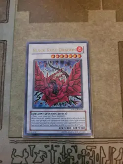 YUGIOH BLACK ROSE DRAGON CSOC-EN039 ULTRA UNLIMITED ED VLP/LP - Image 1