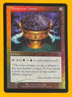 MTG BLOODSTONE CAMEO (Foil) Invasion (OldManMTG 011-841) - Image 1