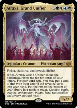 MTG Phyrexia: All Will Be One Atraxa, Grand Unifier x1 Legendary Creature NM/M - Image 1