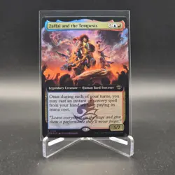 Zaffai and the Tempests - Secrets of Strixhaven - Extended Art - Foil - MT/NM - Image 1