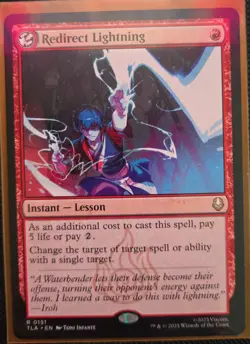1x MTG - Redirect Lightning - #0151 Avatar: The Last Airbender - NM - Image 1