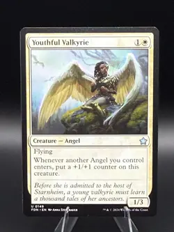 MTG Youthful Valkyrie Foundations 149 NM Regular - Image 1