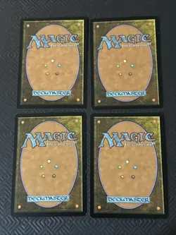 Greenweaver Druid X4 Zendikar Ex Condition See Pics Front/back - Image 2