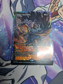 Super Shredder (Showcase) (Fracture Foil) Teenage Mutant Ninja Turtles Foil - Image 3