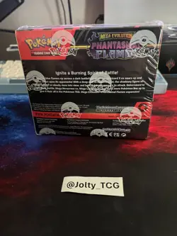 Pokemon TCG Mega Evolution Phantasmal Flames Booster Box Factory Sealed 36 Packs - Image 3