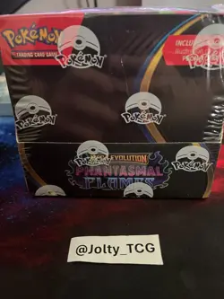 Pokemon TCG Mega Evolution Phantasmal Flames Booster Box Factory Sealed 36 Packs - Image 1