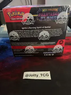 Pokemon TCG Mega Evolution Phantasmal Flames Booster Box Factory Sealed 36 Packs - Image 3