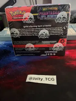 Pokemon TCG Mega Evolution Phantasmal Flames Booster Box Factory Sealed 36 Packs - Image 3
