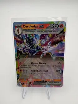 Pokemon Ceruledge ex 036 / 191 Double Rare Surging Sparks Pokemon NM - Image 1
