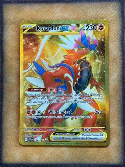 Pokemon Koraidon ex 254/198 Scarlet & Violet Base Hyper Rare NM - Image 1