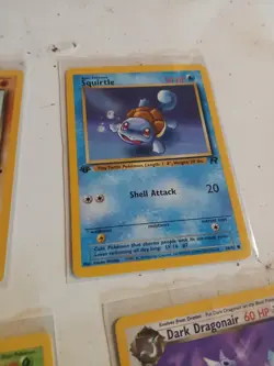 Pokemon TCG Team Rocket 1st Edition Squirtle 68/82 Common Regular 50 HP ENG - Image 1
