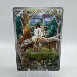 Pokemon Meowth 106/094 – Phantasmal Flames – English IR NM - Image 1