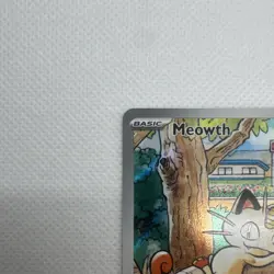 Pokemon Meowth 106/094 – Phantasmal Flames – English IR NM - Image 2