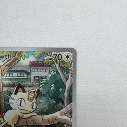 Pokemon Meowth 106/094 – Phantasmal Flames – English IR NM - Image 3