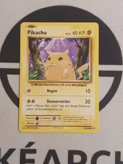 Pikachu 35/108 Evolution Set Pokemon Karte Deutsch Pokemon 2016 Original TCG - Image 2