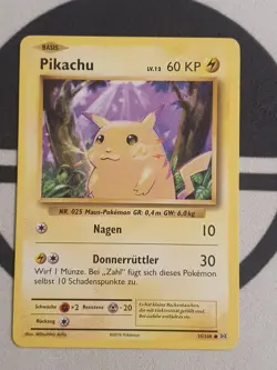 Pikachu 35/108 Evolution Set Pokemon Karte Deutsch Pokemon 2016 Original TCG - Image 3