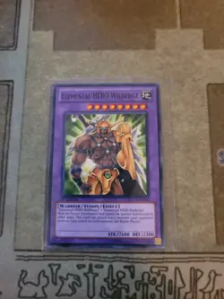 YUGIOH ELEMENTAL HERO WILDEDGE LCGX-EN049 COMMON 1ST ED NM - Image 1