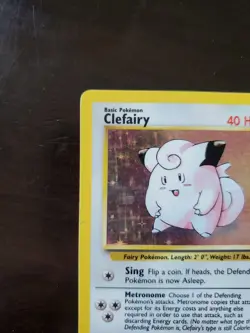 Pokemon Clefairy Base Set 5/102 Holo Rare - Image 3