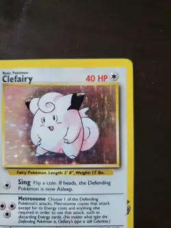 Pokemon Clefairy Base Set 5/102 Holo Rare - Image 4
