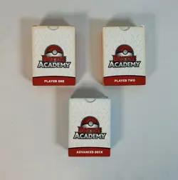 Pokemon Battle Academy 2022 – All 3 Decks - Cinderace, Eevee, Pikachu - Complete - Image 2