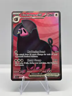 Oinkologne ex 234/198 Ultra Rare Scarlet & Violet Pokemon NM - Image 1