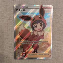 Pokemon TCG Poke Kid 070/072 Shining Fates Ultra Rare Near Mint - Image 1
