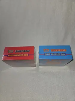 Pokemon Sword N Shield Elite Trainer Box Combo Set-Zacian/Zamazenta Arts w/Case - Image 2