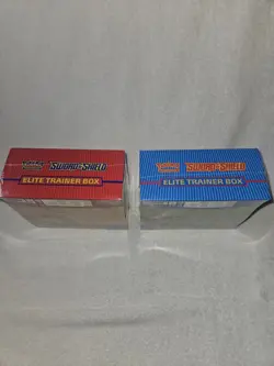 Pokemon Sword N Shield Elite Trainer Box Combo Set-Zacian/Zamazenta Arts w/Case - Image 3