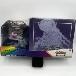 Pokemon Chilling Reign Elite Trainer Box ETB + Tin - Costco Bundle - Sealed - Image 1