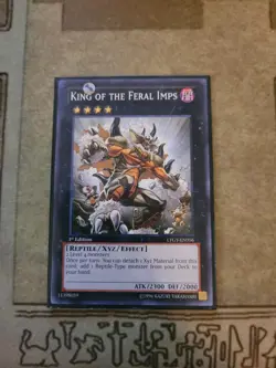 YUGIOH KING OF THE FERAL IMPS LTGY-EN056 COMMON 1ST ED NM - Image 1