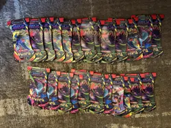 Pokemon TCG - Phantasmal Flames Sleeved Booster Packs LOT Of 24 - Image 2