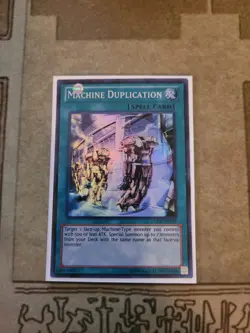 YUGIOH MACHINE DUPLICATION LCYW-EN145 SUPER UNLIMITED ED NM - Image 1