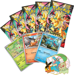 Pokemon TCG Mega Evolution Ascended Heroes First Partners Deluxe Pin Collection - Image 2