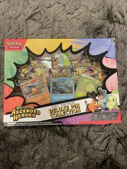 Pokemon Ascended Heroes First Partner Deluxe Pin Collection Sealed New - Image 1