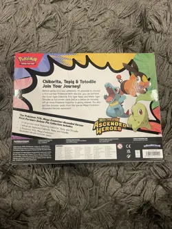 Pokemon Ascended Heroes First Partner Deluxe Pin Collection Sealed New - Image 2