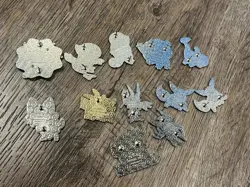 12 Official Pokemon Enamel Collector Pin Lot Pikachu Hawaii Evee Squirtle Bulb - Image 2