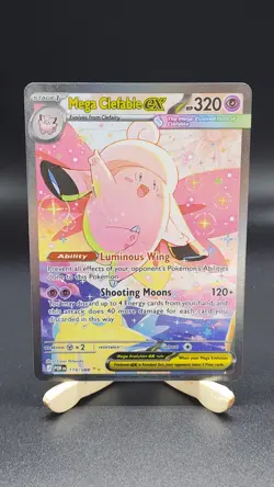 Pokemon Mega Clefable ex 119/088 Perfect Order SIR Special Illustration Rare NM - Image 1