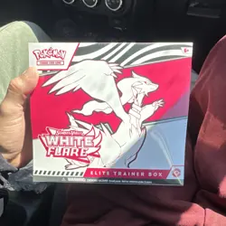 Pokemon Scarlet & Violet White Flare Elite Trainer Box Reshiram English - Image 1