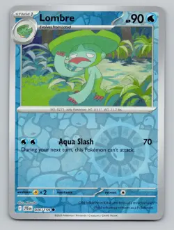 Reverse Holo Lombre 036/159 Common Journey Together Pokemon - Image 1