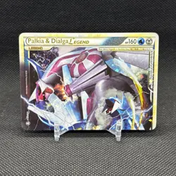 Pokemon Palkia & Dialga Legend Triumphant Holo Top 101/102 2010 - Image 1