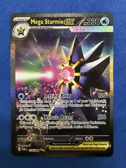 🔥Pokemon Perfect Order Mega Starmie EX 118/088 Special Illustration Rare SIR - Image 1