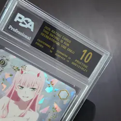 Darling in the Franxx ZERO TWO 002 After Showers Holofoil Card Doujin Slab SB35 - Image 5
