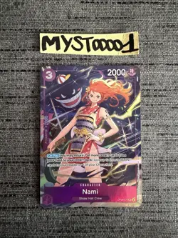 Carte One Piece Nami OP09-070 UC Best Selection Vol 4 English Card - Image 1