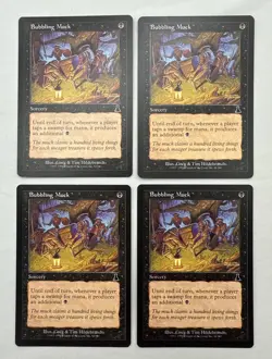 Bubbling Muck x4 MTG Urza's Destiny 4x Magic Very Good Light Play VG LP - Image 1